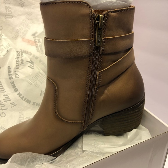 Pikolinos Leather Buckle Ankle Boots NWT US SIZE 7 - Picture 7 of 14
